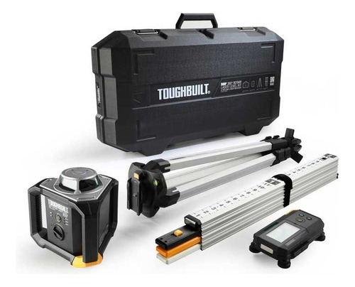 Kit de nível de laser rotativo de 360° Toughbuilt TBH2S4ll500r1 150m