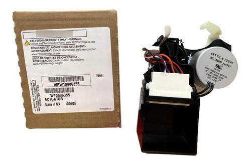 Solenoide Actuador Whirlpool Maytag W10006355 Original 