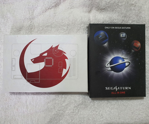 Fenrir Duo Saturn Ode + Pseudo Kai + 2 Controles E Cartão Sd