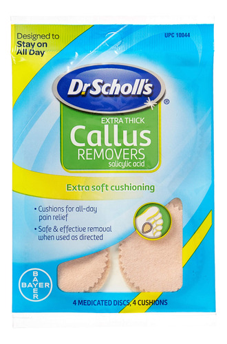 Dr. Scholl's Removedores De Callos Extra Gruesos 4 Cojines C