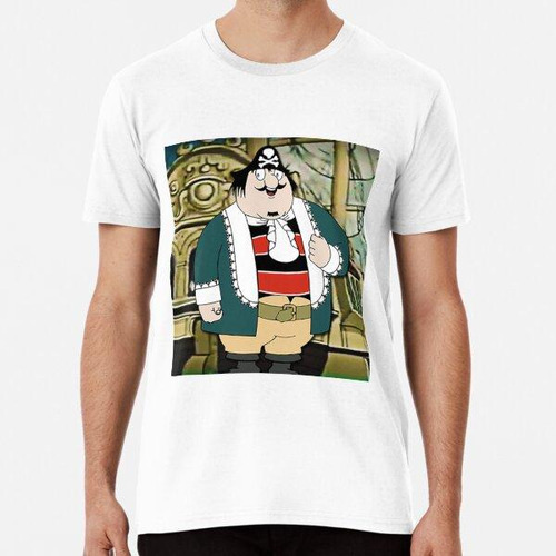 Remera Capitán Pugwash Junto A The Black Pig. 1970 Tv De Ani