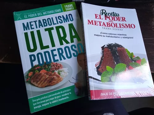 Pack Frank Suarez Metabolismo Ultra Poderoso Sus 5 Libros