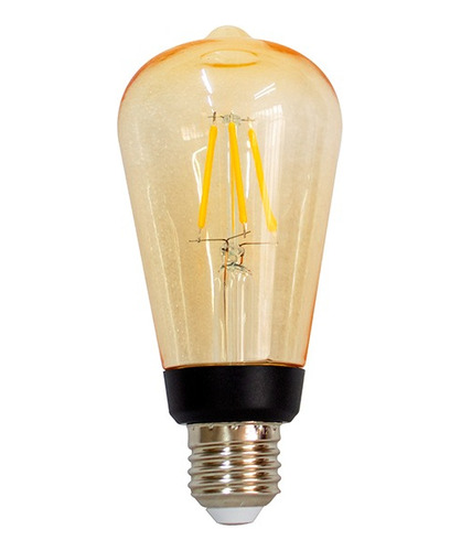 Foco Edison Vintage Bulbo Led 4w St64 Luz Cálida E27 Retro