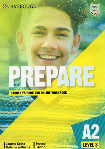 Prepare Level 3 - A2 Student & Online Workbook 100% Original