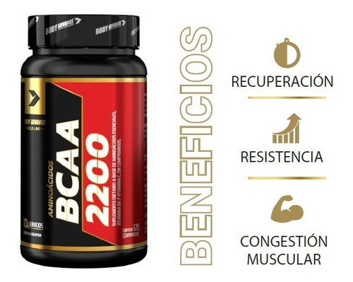 Imagen 7 de 9 de Whey Protein 3 Kg ( Proteína Pura ) + Bcaa 120 Comprimidos. Body Advance