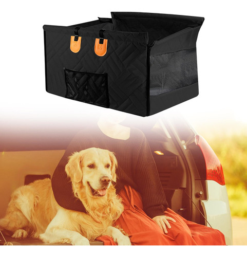 Autos Para Perros Asiento Hamaca Para Perros Sólido S Bkack
