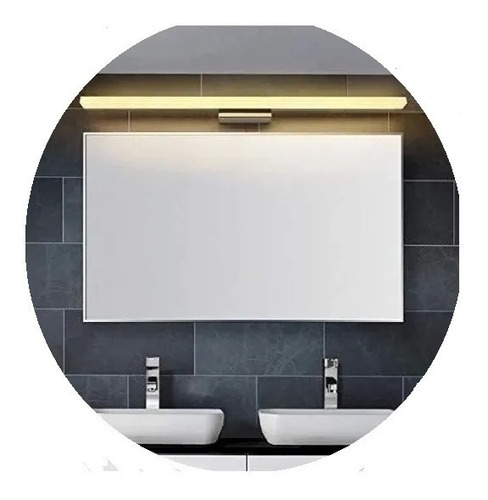 Barra Led Artefacto Baño Espejo Luz Cálida O Fría 120cm 1,2m