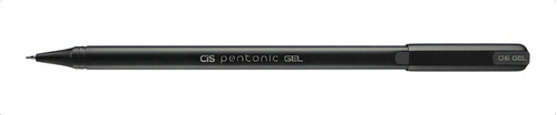 Caneta Gel 0.6mm Preta Pentonic Cis Cor Da Tinta Preto