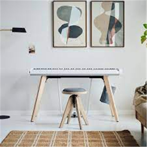 Piano Casio Privia Pxs7000 Blanco 88 Teclas Martillo +mueble Color White