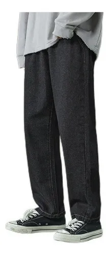 Pantalon large jeans sale