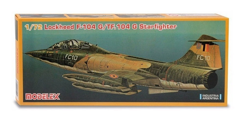 Avion Lockheed F-104 Gtf-104 G Starfighter 1/72 Playking