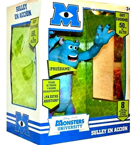 Disney Monsters University Sulley En Acción Vintage Colecció