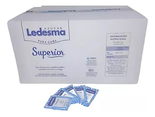 Azúcar Ledesma Superior X 1000 Sobres