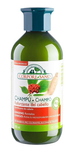 Shampoo Reforzante Ginseng Ginkgo Corpore Sano