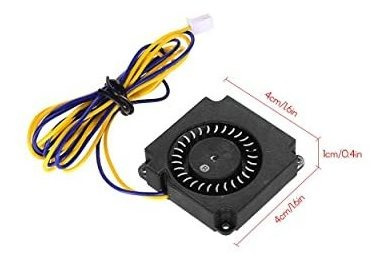 Imagem 4 de 12 de Soprador 4010 Cooler Radial 24v - Cabo 1.2m - Conector Jst