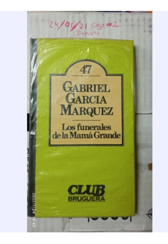 Libro Los Funerales De Mama Grande. Gabriel García Márquez