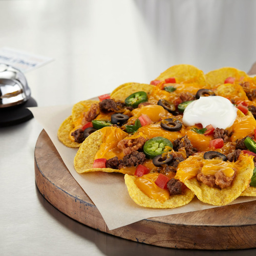 Chips Tostitos Rounds Y Salsa De Queso Para Nachos 16 Unidad