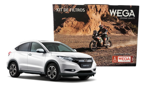 Kit De 3 Filtros Wega Hr-v 1.8 16v I-vtec 140cv 2017-en Adel