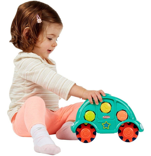 Auto + Engranajes Encastre Playskool Juguete Bebé Hasbro