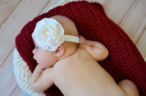 Imagem 2 de 4 de 2 Mantas Layer Croche Newborn 50x40 Fotografia Props Bebe