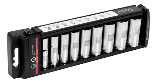 Juego De 9 Dados Largos Estándar Cuadro 3/8