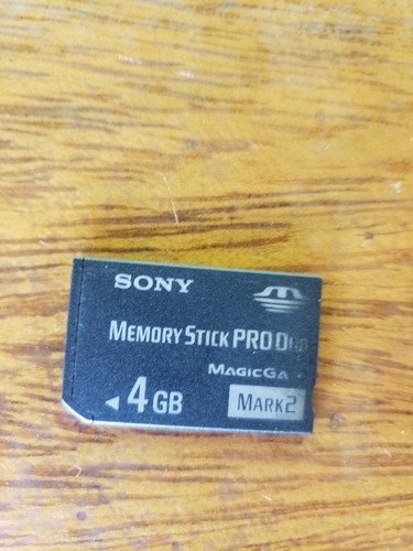 Cartão De Memória Sony Memory Stick Pro Duo De 4gb -original