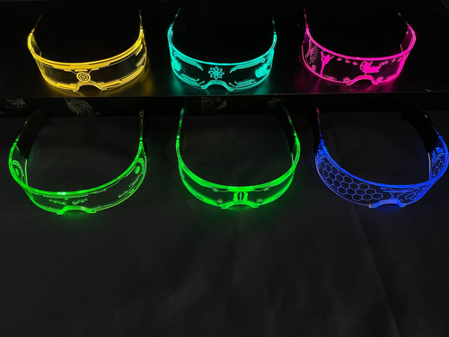 Lentes Show Robot Anteojos Premium Iron Future Eventos X 12