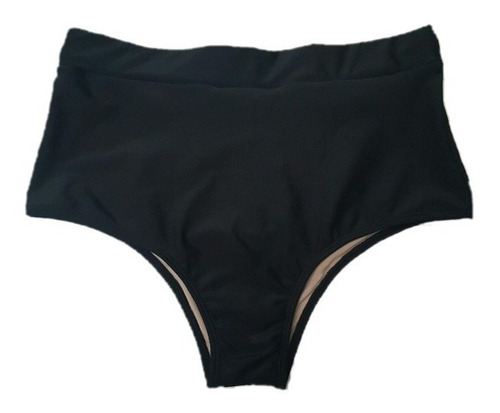 Imagem 1 de 1 de Calcinha Biquíni Cós Alto Hot Pants Plus Size - Até Núm. 56