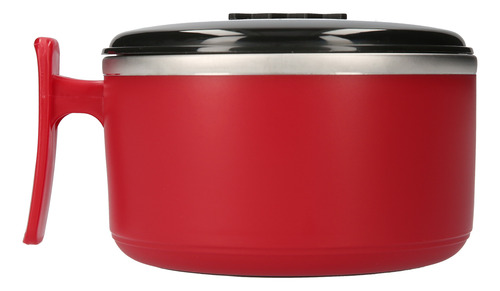 Tazón De Sopa De Acero Inoxidable De 33 Oz Con Tapa Y Asa,