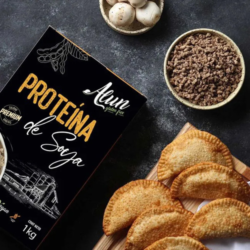 Carne Vegetal De Soya - Sin Gluten - 1 Kg