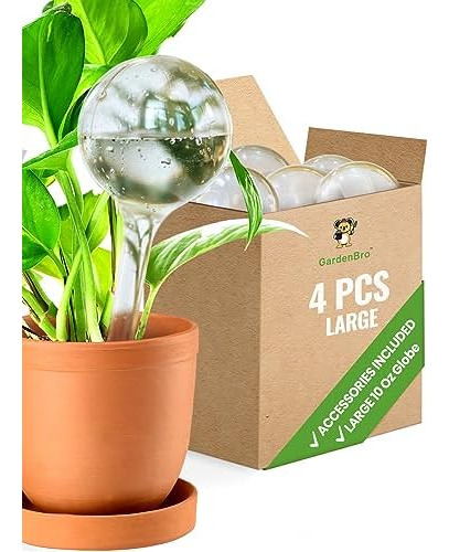 Globos De Riego Plantas De Plástico Grande Xl, Juego D...