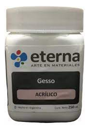 Gesso Acrilico Pasta 250gr.eterna