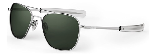 Randolph Usa | Gafas De Sol Estilo Aviador Clásicas Cromad.