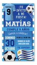 Comprar Tarjeta De Cumpleaños Digital Selección Uruguaya 2 Formatos