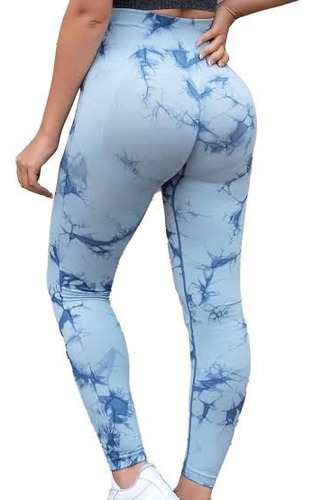 Leggins Deportivo Tye Dye Con Push Up (levanta Glúteos)