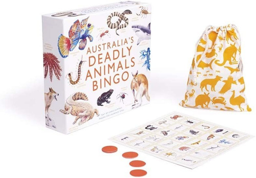 Laurence King Publishing Australias Deadly Animals Bingo, Mu