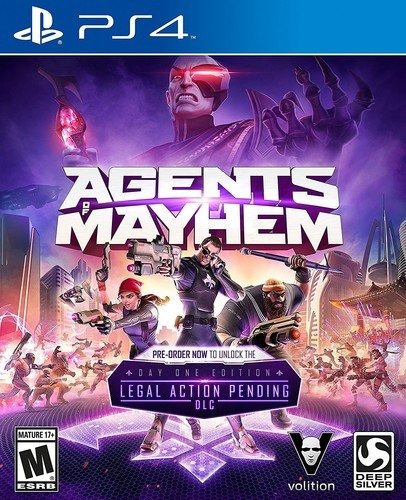 Video Juego Agents Of Mayhem Playstation 4
