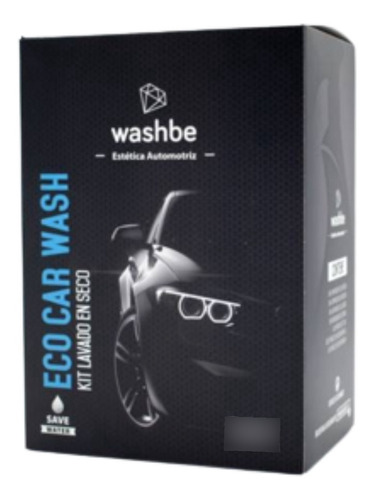 Kit Lavado En Seco Para Auto Con Cera Washbe - Eco Car Wash