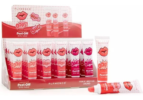 Pack 3 Brillo Labial Peel Off Tintas Mágicas Tatto