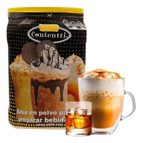 Cappuccino Crema Irlandesa 1kg Maquina Vending Taza Sirope