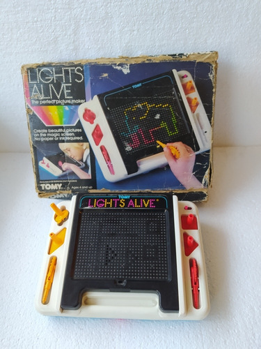 Juego Antiguo De Dibujar Para Niños Lights Alive - Tomy