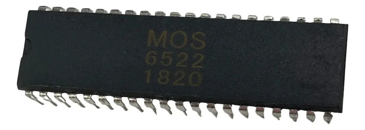 Circuito Integrado IOR MOS6522 para Componentes Eletrônicos