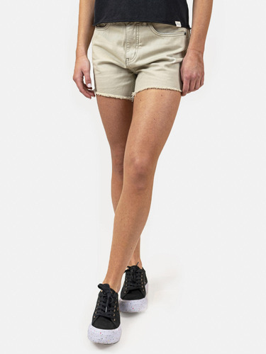 Short Jeans 5b1939 Mujer Verde Maui And Sons