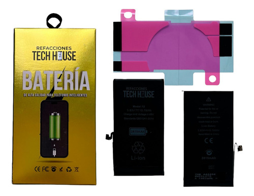 Bateria Tech House Compatible Con iPhone 12 2815mah
