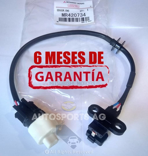 Sensor Del Cigueñal Mitsubishi Lancer Glx 1.6 Cs3 Mr420734