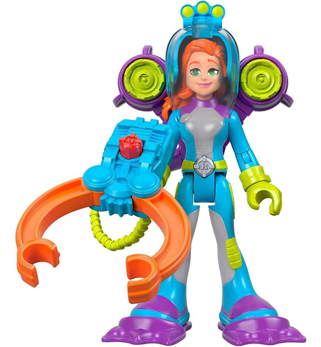 Fisher-price Rescue Heroes Sandy Oshin, Figura 6 Pulgadas