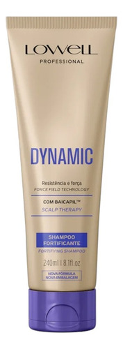 Shampoo Dynamic Recuperação E Força 240ml Lowell