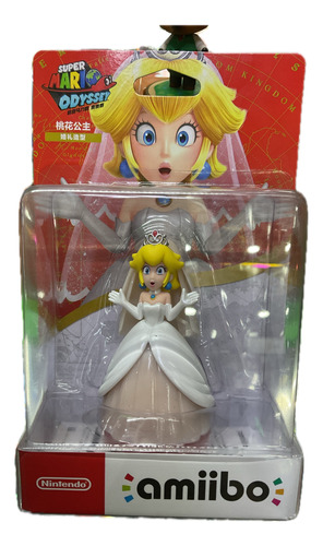 Figura Amiibo Nintendo Super Mario Odyssey Peach Sellado 