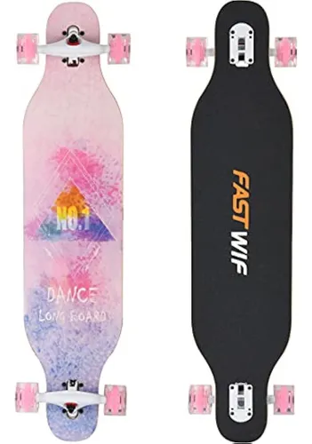 Monopatín Longboard De 41 Pulgadas | Cruising, Carving,