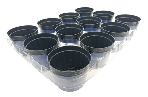 300 Vasos Pote 6 E 20 Suporte Para Vasos P6